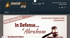 Desktop Screenshot of jewisheyes.org